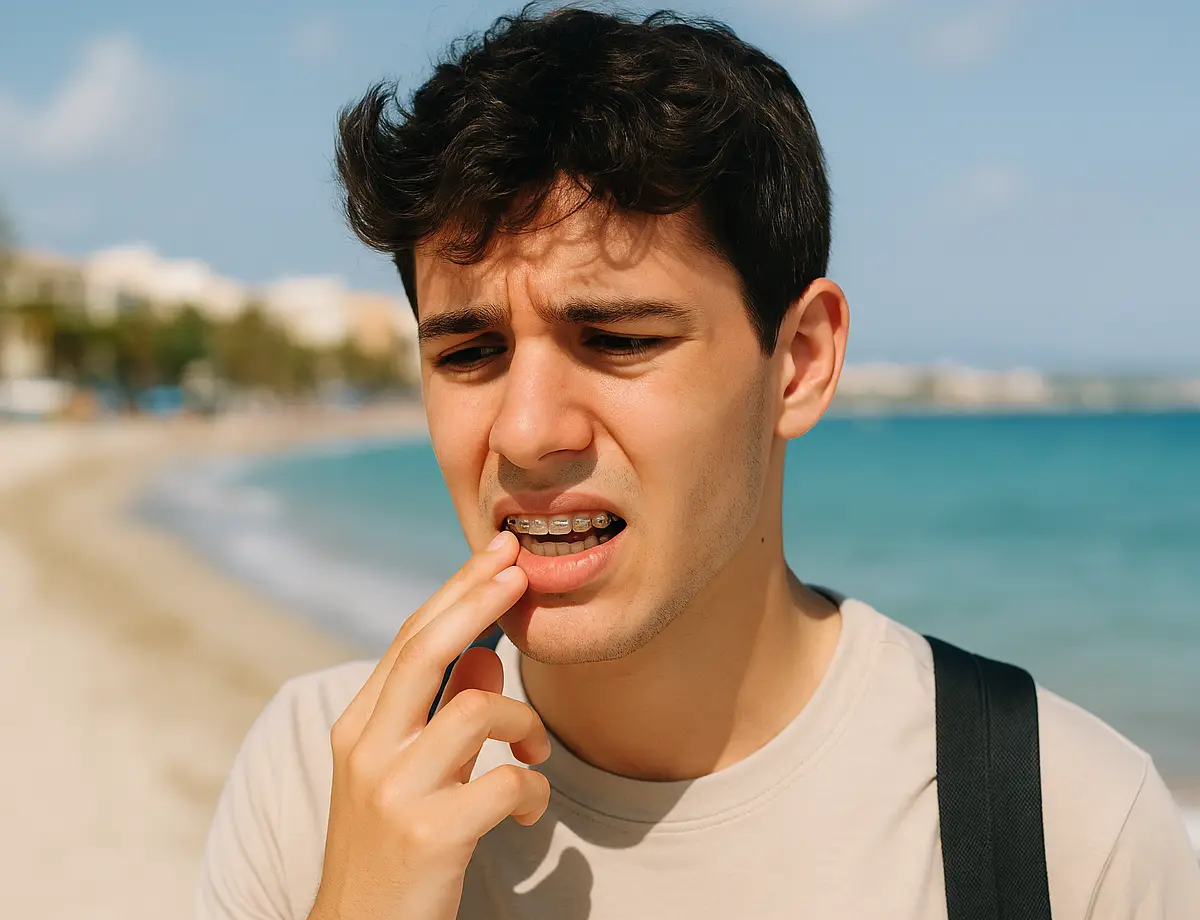 What to do if a bracket comes off during your holidays in Mallorca.